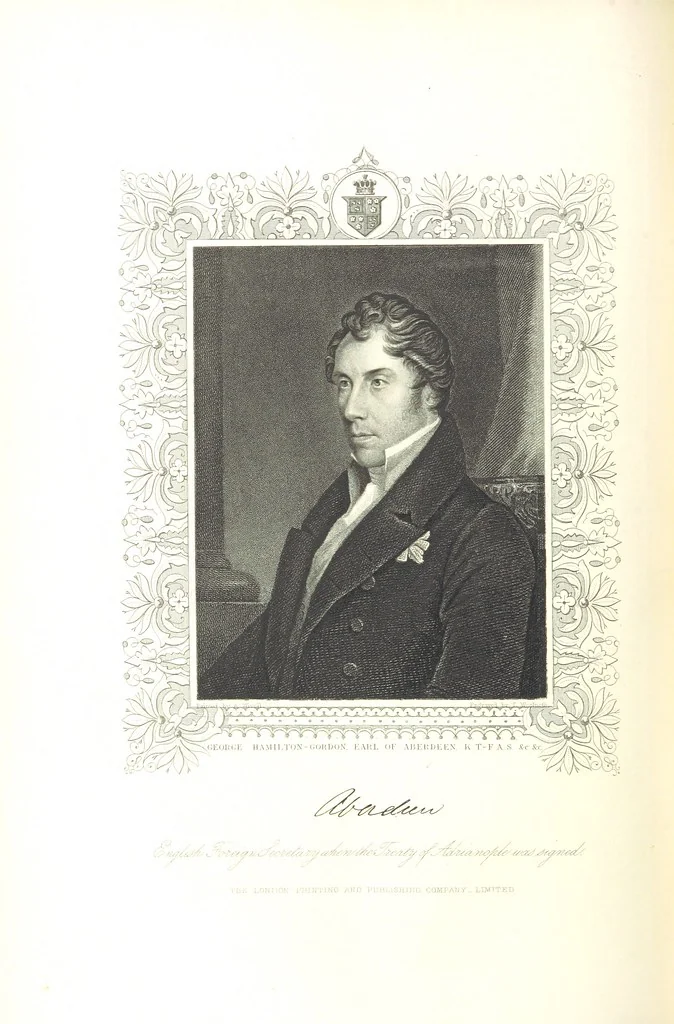 An illustration from The History of England under the reign of George III., George IV., William IV. and Queen Victoria (to ... 1852; by T. G. Continued, to ... 1859 ... by H. Tyrrell), 1855, leaf 646