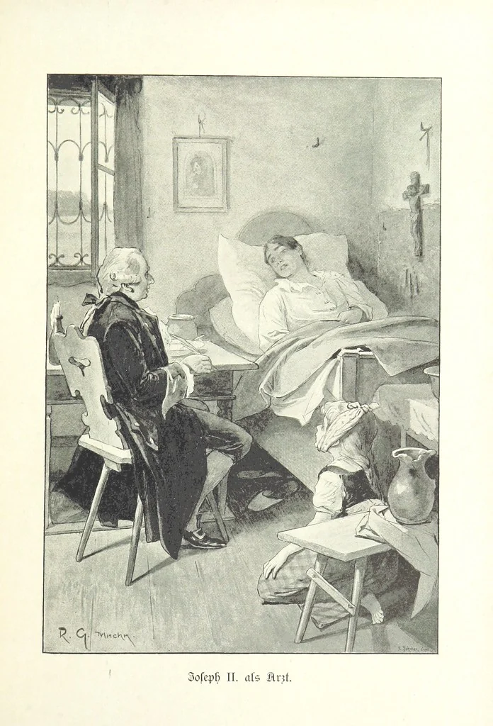 An illustration from Deutscher Kaiser-Saal. Geschichte der deutschen Kaiser in Biographien ... Mit 50 Vollbildern, etc, 1894, leaf 727