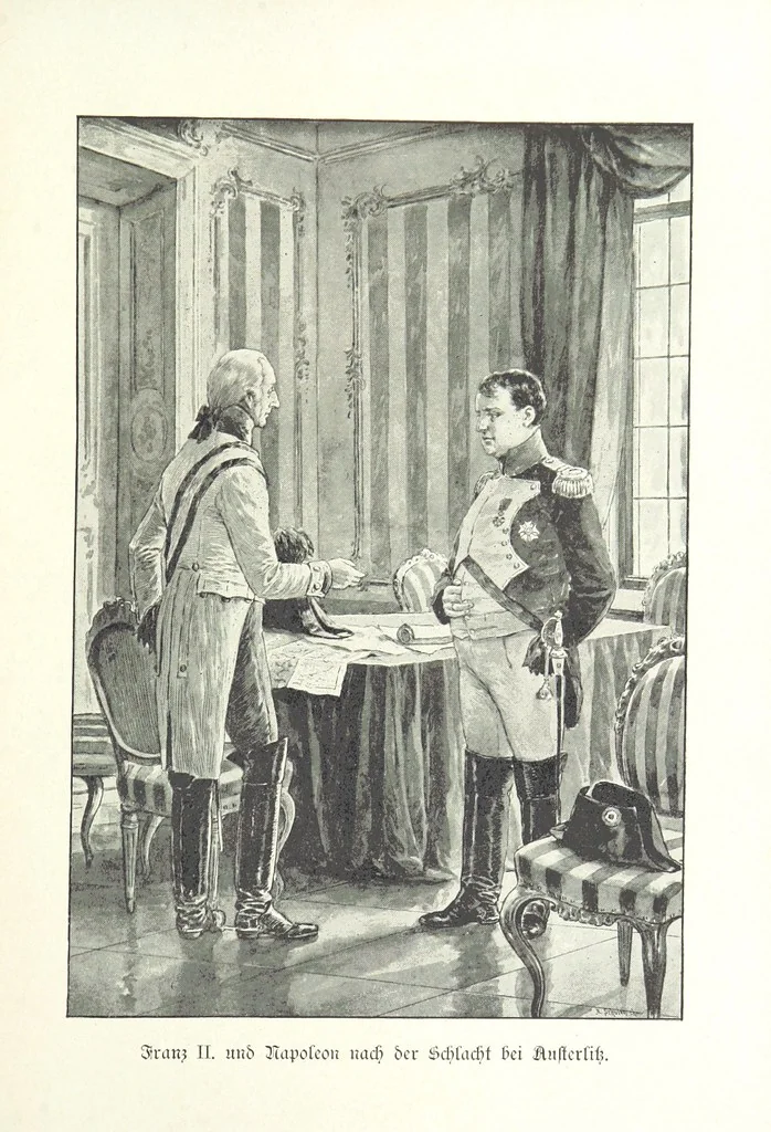 An illustration from Deutscher Kaiser-Saal. Geschichte der deutschen Kaiser in Biographien ... Mit 50 Vollbildern, etc, 1894, leaf 747