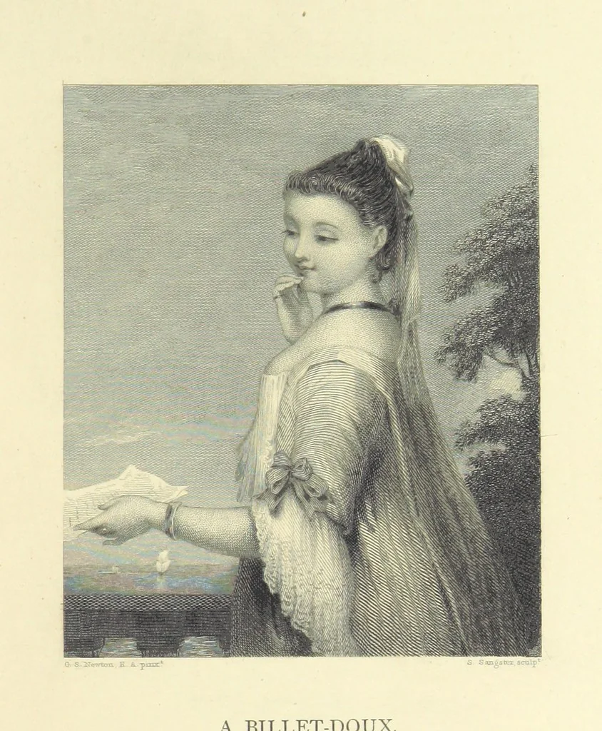 An illustration from Gems of English poetry. With illustrations by great artists, 1865, leaf 233