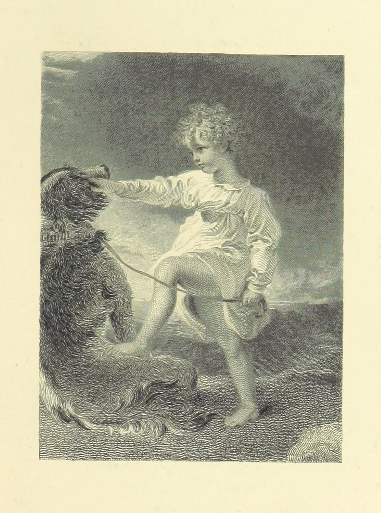 An illustration from Gems of English poetry. With illustrations by great artists, 1865, leaf 283