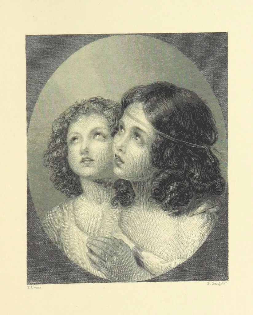 An illustration from Gems of English poetry. With illustrations by great artists, 1865, leaf 69