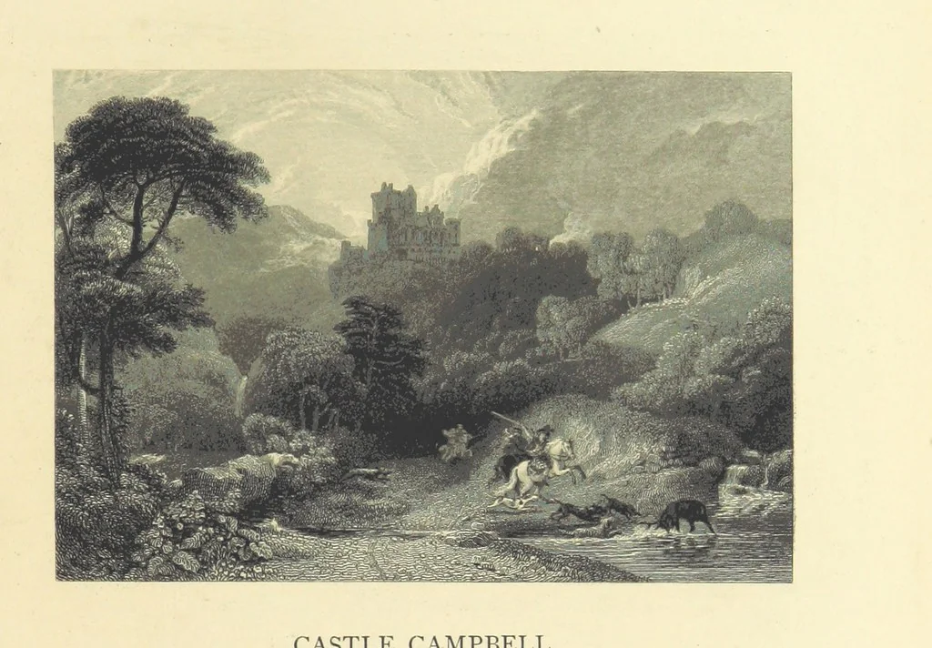 An illustration from Gems of English poetry. With illustrations by great artists, 1865, leaf 87