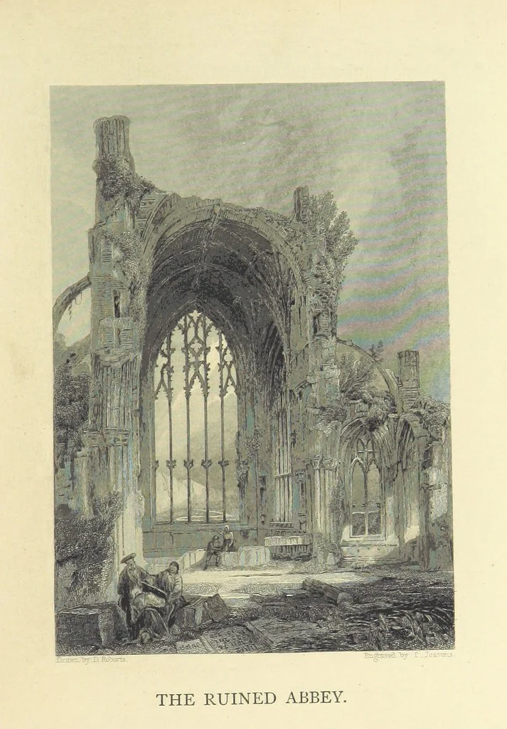 An illustration from Gems of English poetry. With illustrations by great artists, 1865, leaf 99