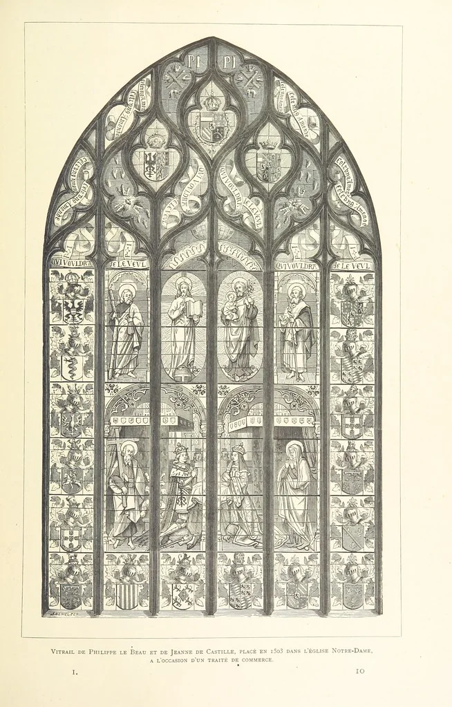 An illustration from Anvers à travers les âges, 1887, leaf 139