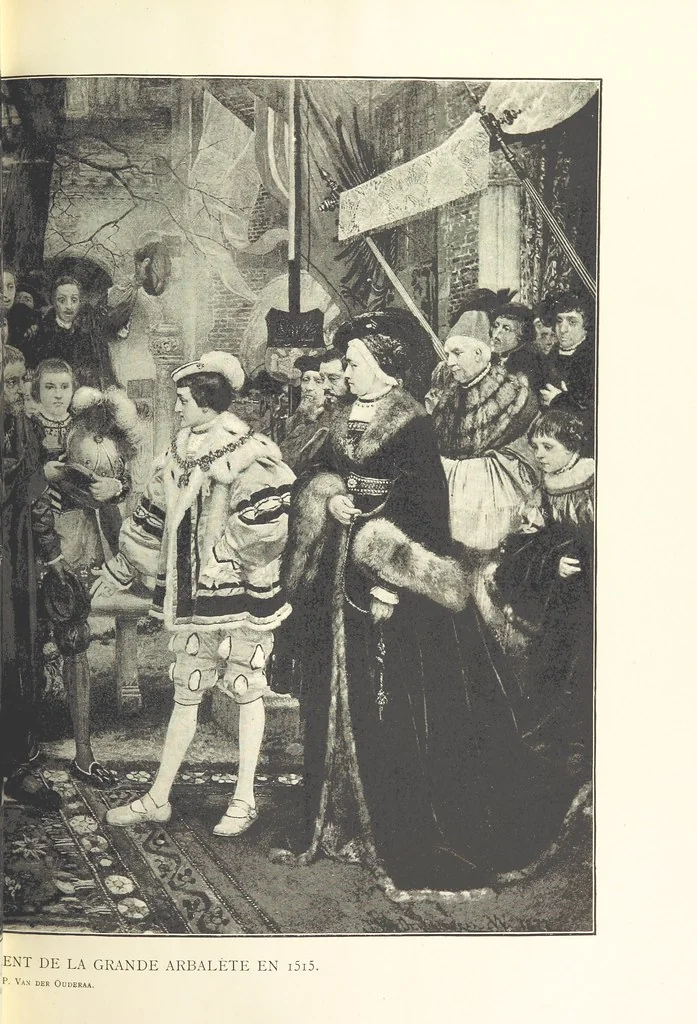 An illustration from Anvers à travers les âges, 1887, leaf 149