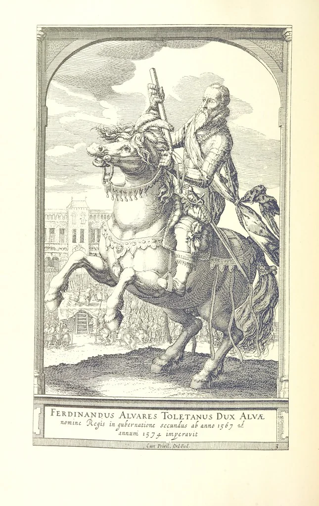 An illustration from Anvers à travers les âges, 1887, leaf 158
