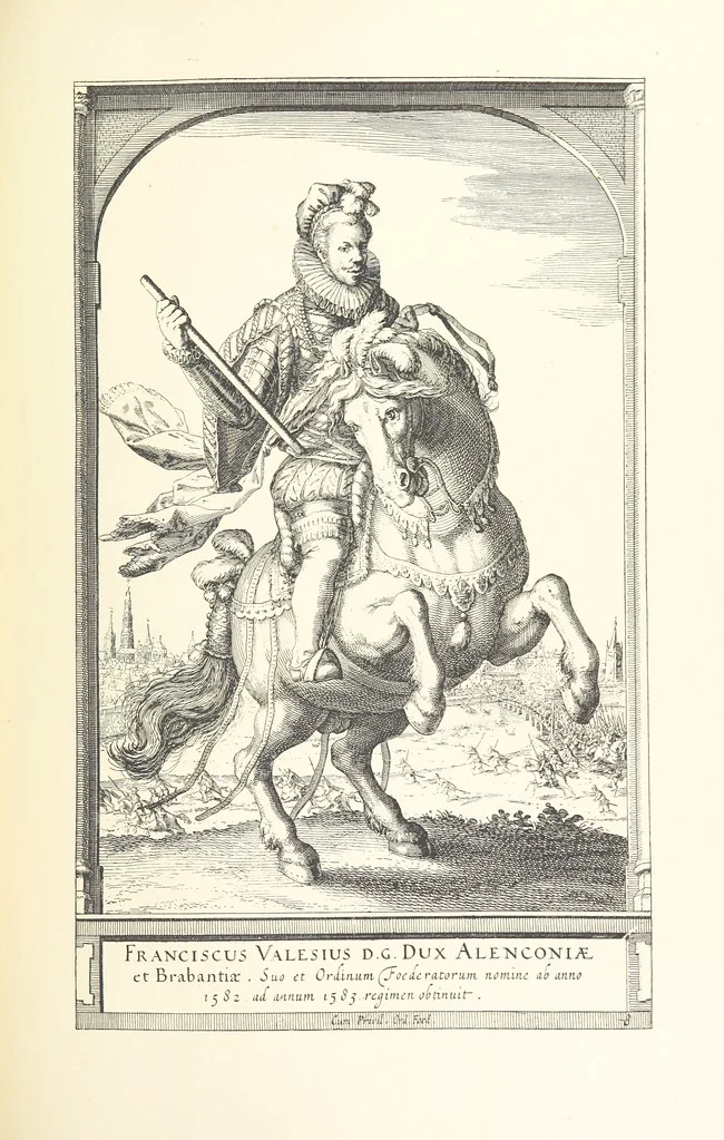 An illustration from Anvers à travers les âges, 1887, leaf 167