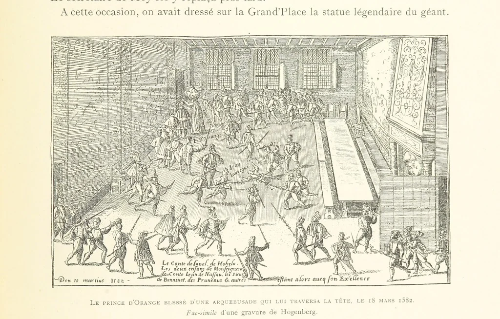 An illustration from Anvers à travers les âges, 1887, leaf 171