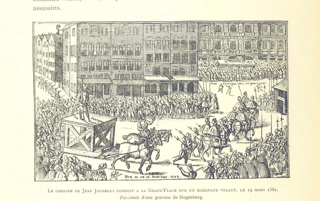 An illustration from Anvers à travers les âges, 1887, leaf 172
