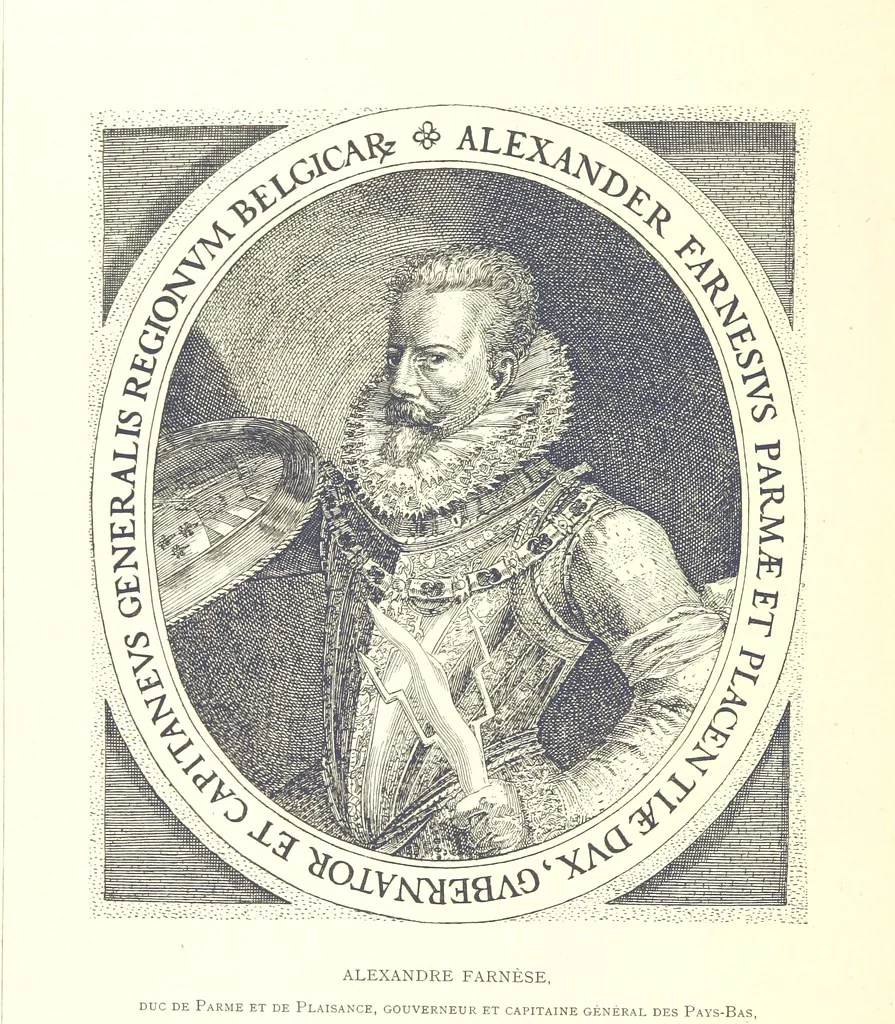 An illustration from Anvers à travers les âges, 1887, leaf 176