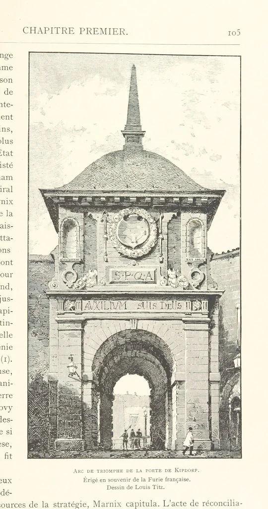 An illustration from Anvers à travers les âges, 1887, leaf 177
