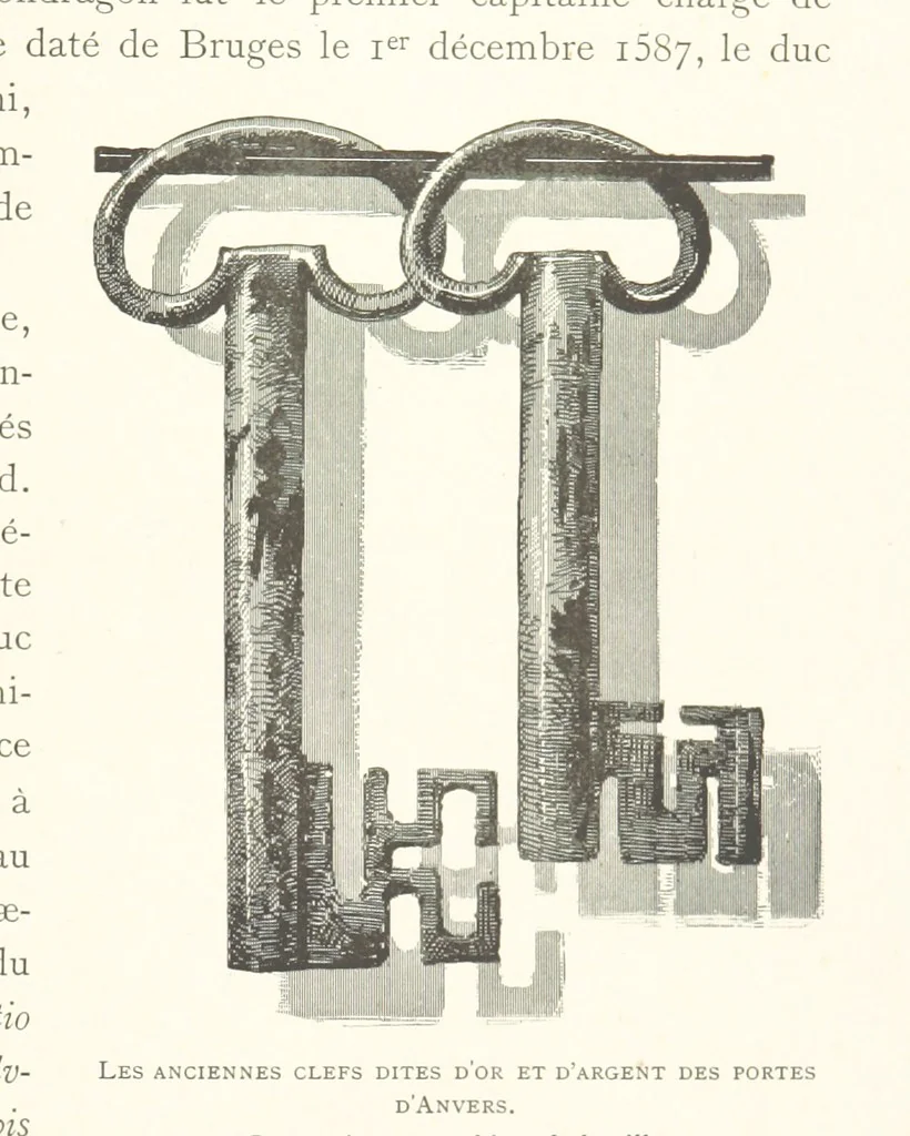 An illustration from Anvers à travers les âges, 1887, leaf 179