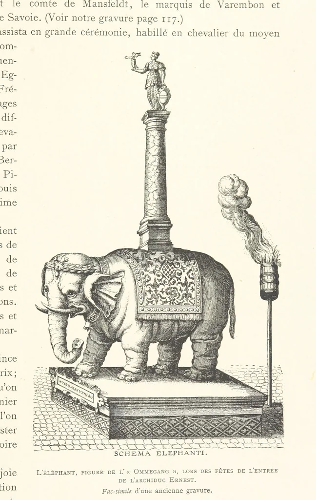 An illustration from Anvers à travers les âges, 1887, leaf 183