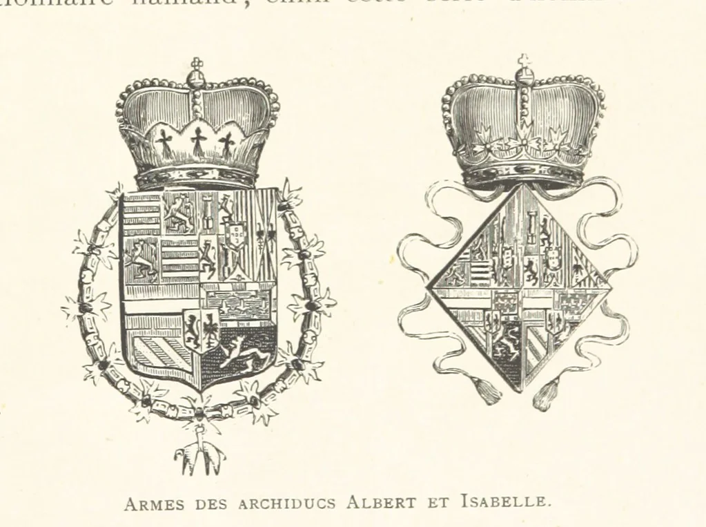 An illustration from Anvers à travers les âges, 1887, leaf 187