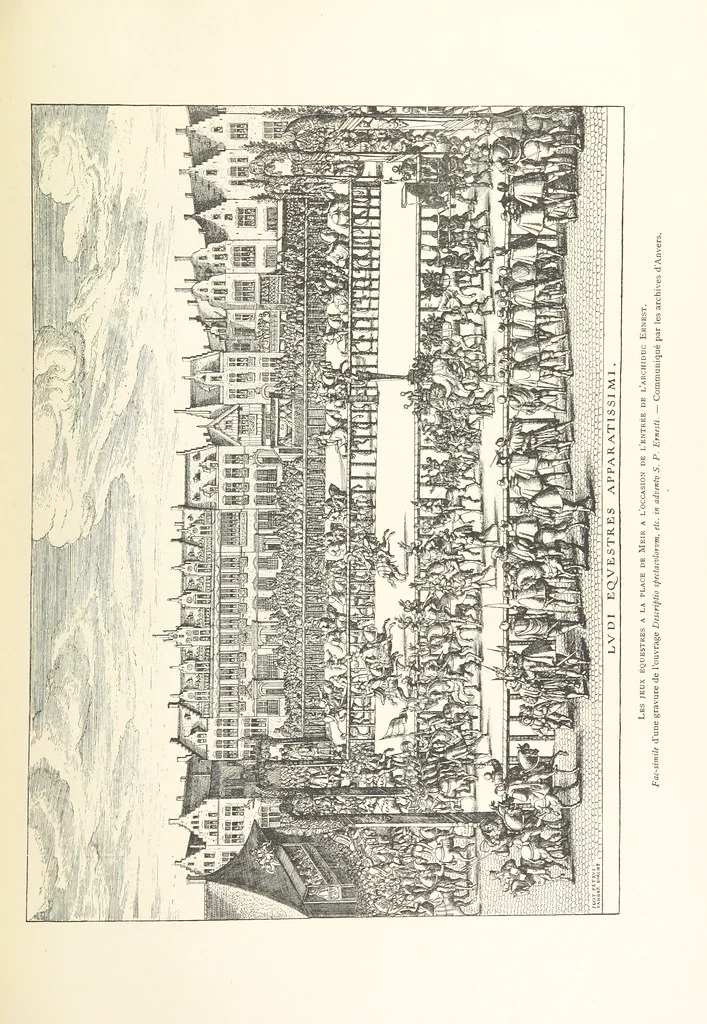 An illustration from Anvers à travers les âges, 1887, leaf 189