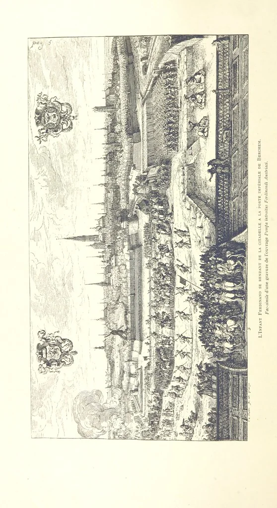 An illustration from Anvers à travers les âges, 1887, leaf 208