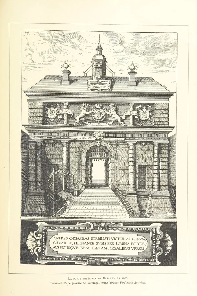 An illustration from Anvers à travers les âges, 1887, leaf 211
