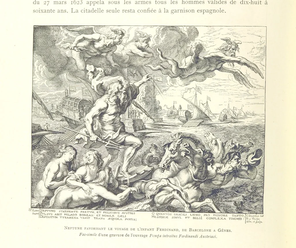 An illustration from Anvers à travers les âges, 1887, leaf 218