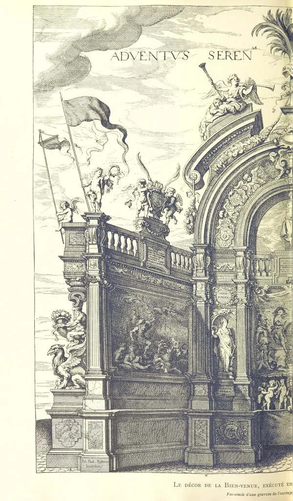 An illustration from Anvers à travers les âges, 1887, leaf 224