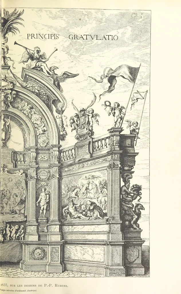 An illustration from Anvers à travers les âges, 1887, leaf 225
