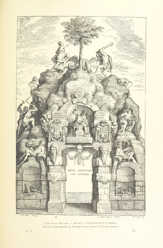 An illustration from Anvers à travers les âges, 1887, leaf 229