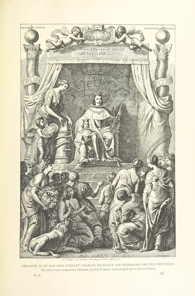 An illustration from Anvers à travers les âges, 1887, leaf 261