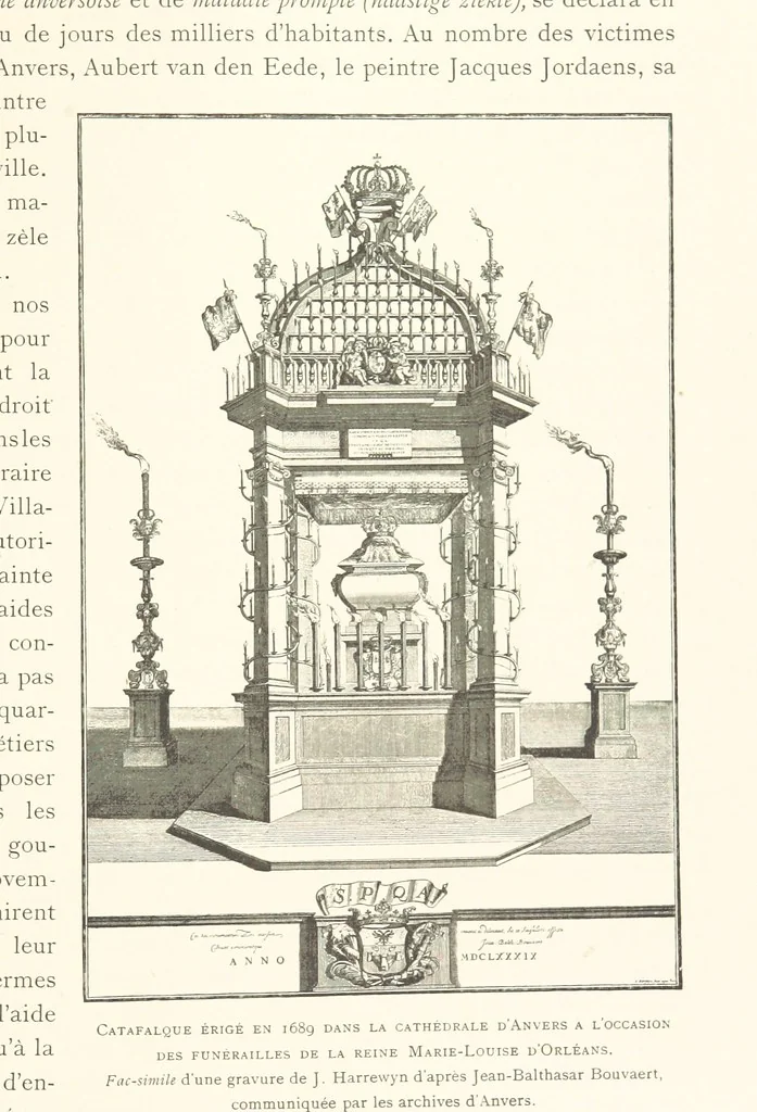 An illustration from Anvers à travers les âges, 1887, leaf 267