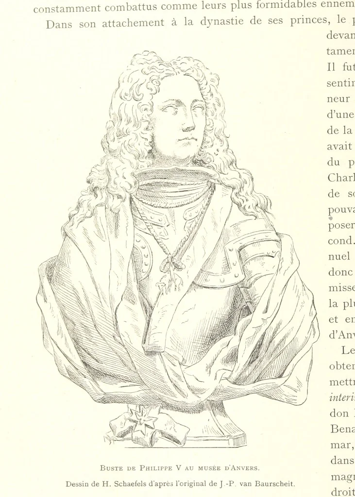 An illustration from Anvers à travers les âges, 1887, leaf 272