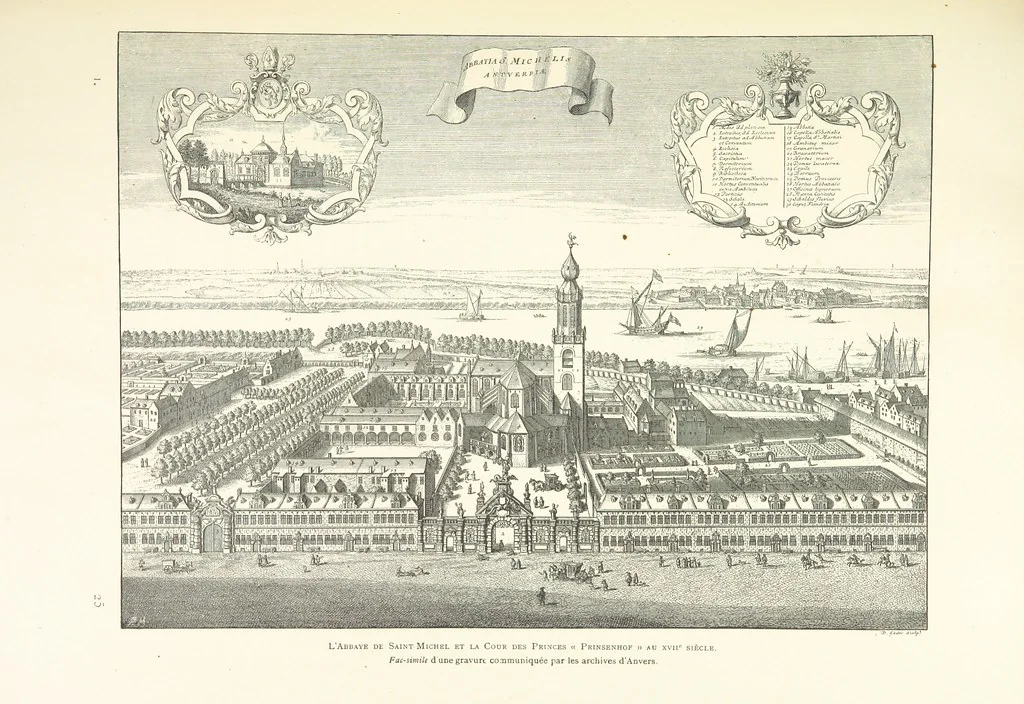 An illustration from Anvers à travers les âges, 1887, leaf 277