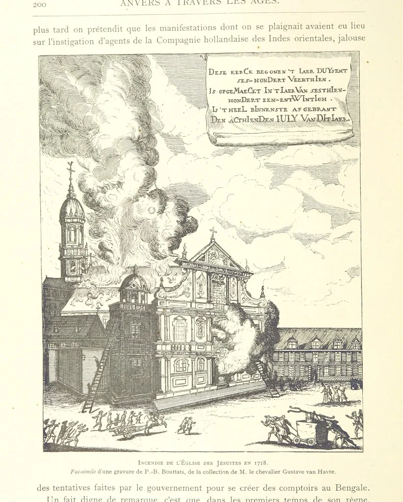 An illustration from Anvers à travers les âges, 1887, leaf 284