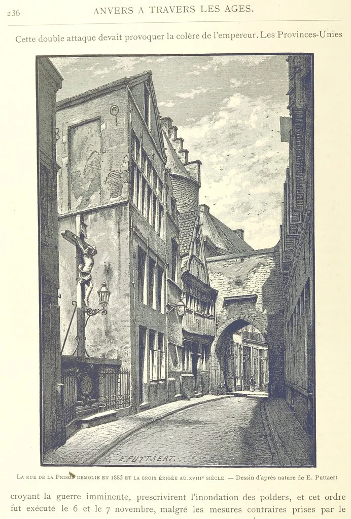 An illustration from Anvers à travers les âges, 1887, leaf 320