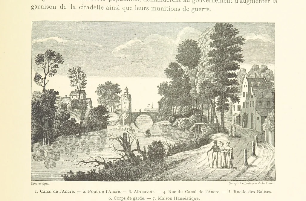 An illustration from Anvers à travers les âges, 1887, leaf 329