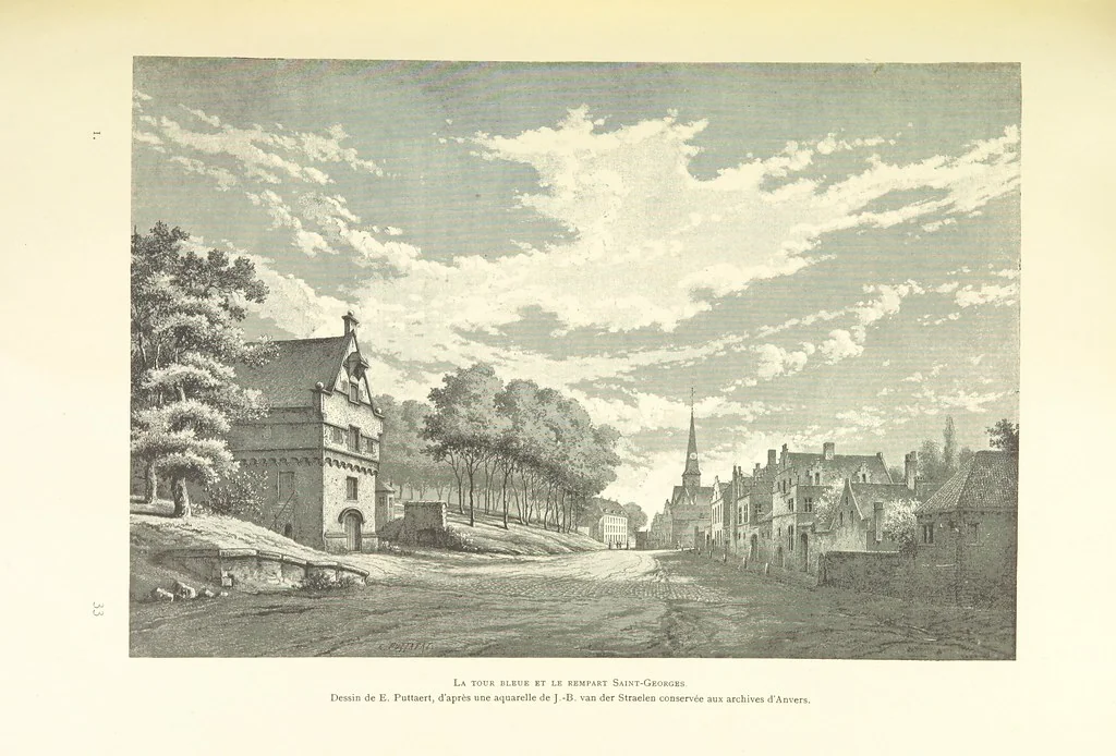 An illustration from Anvers à travers les âges, 1887, leaf 341