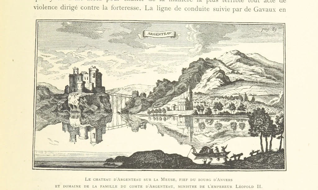 An illustration from Anvers à travers les âges, 1887, leaf 345