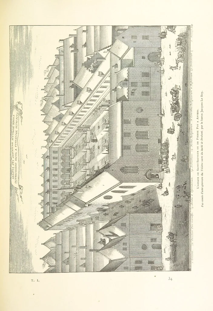 An illustration from Anvers à travers les âges, 1887, leaf 349