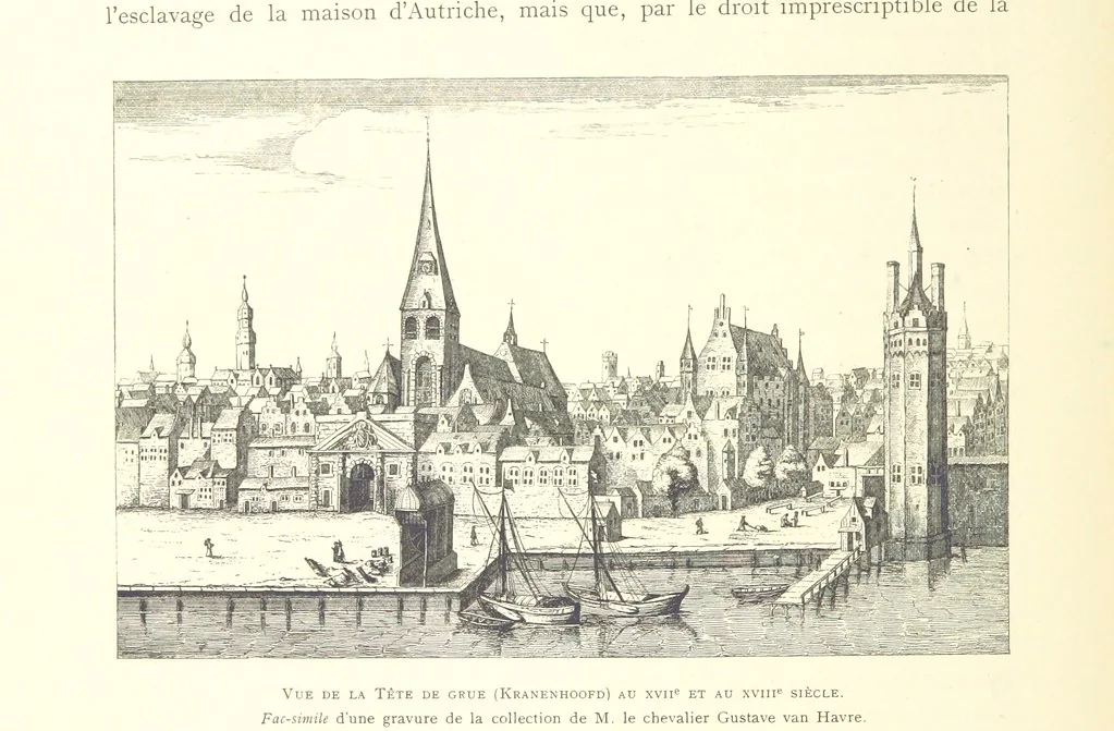 An illustration from Anvers à travers les âges, 1887, leaf 356