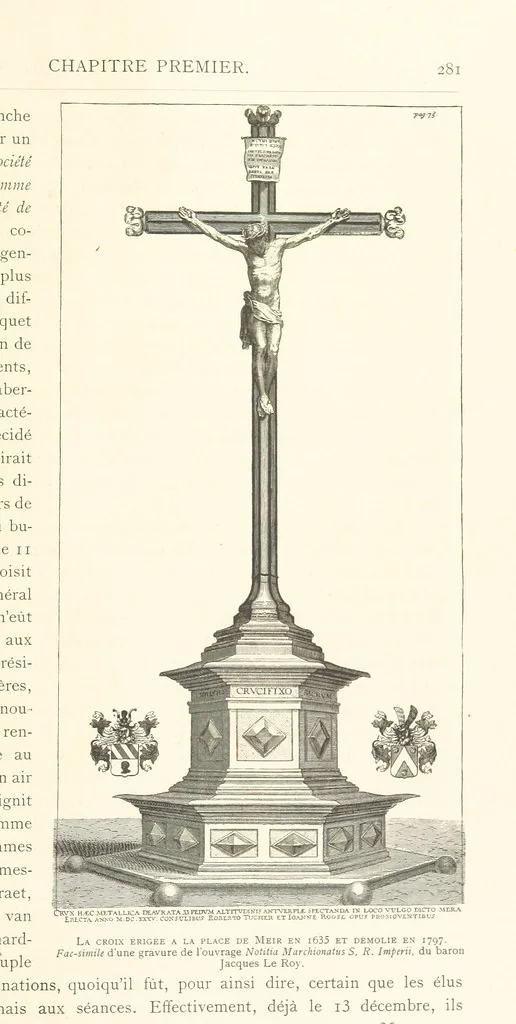 An illustration from Anvers à travers les âges, 1887, leaf 365