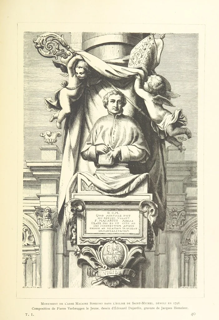 An illustration from Anvers à travers les âges, 1887, leaf 397