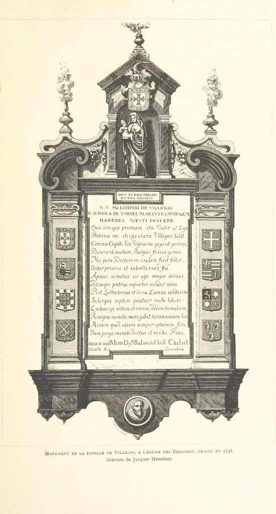 An illustration from Anvers à travers les âges, 1887, leaf 401