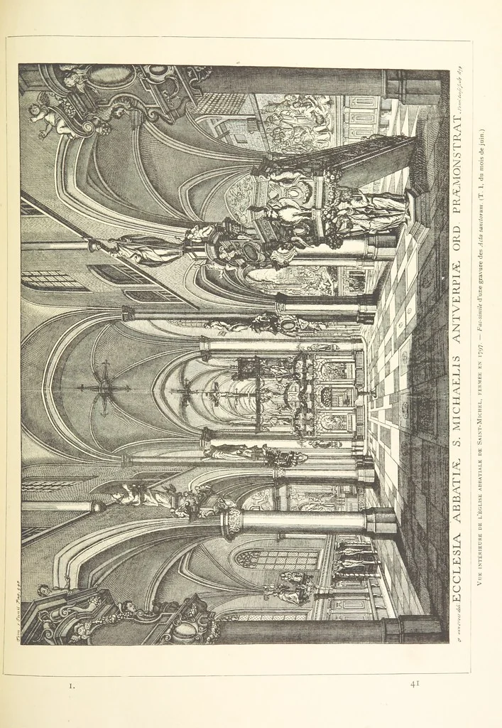 An illustration from Anvers à travers les âges, 1887, leaf 405