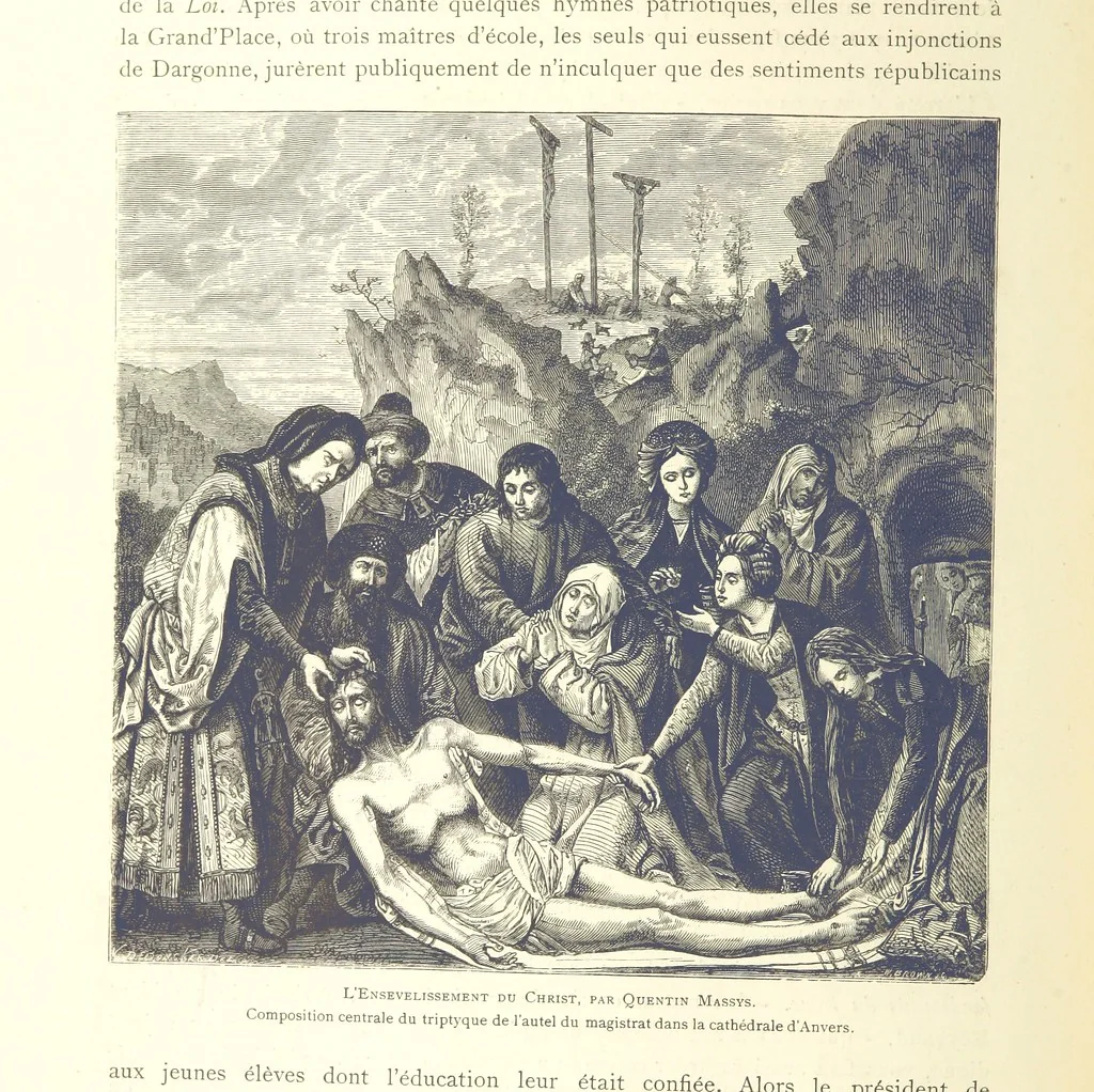An illustration from Anvers à travers les âges, 1887, leaf 412