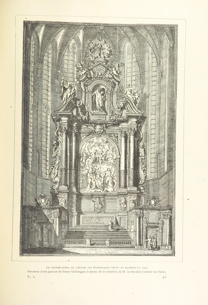 An illustration from Anvers à travers les âges, 1887, leaf 413
