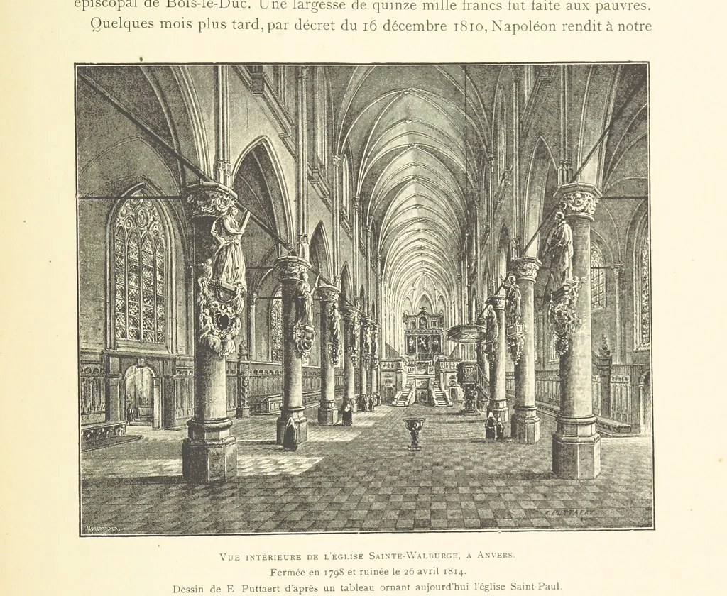An illustration from Anvers à travers les âges, 1887, leaf 457