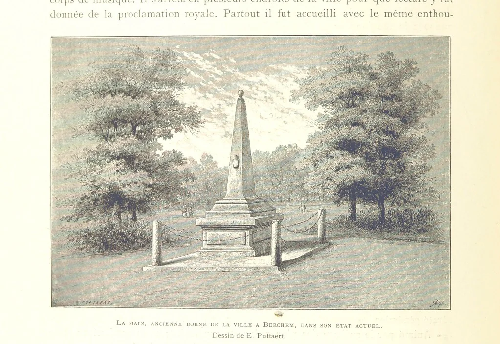 An illustration from Anvers à travers les âges, 1887, leaf 472