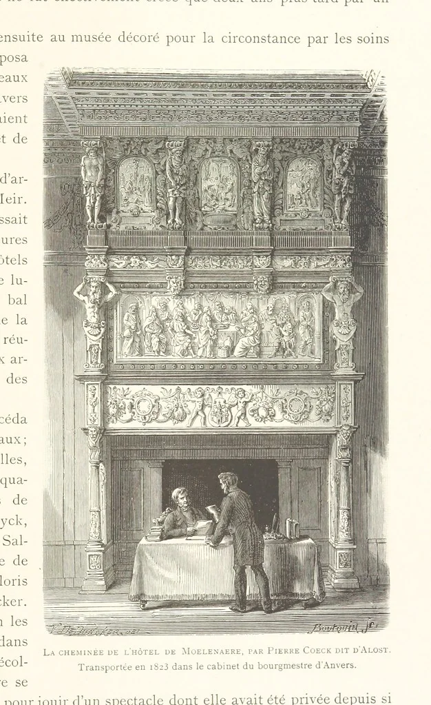 An illustration from Anvers à travers les âges, 1887, leaf 485