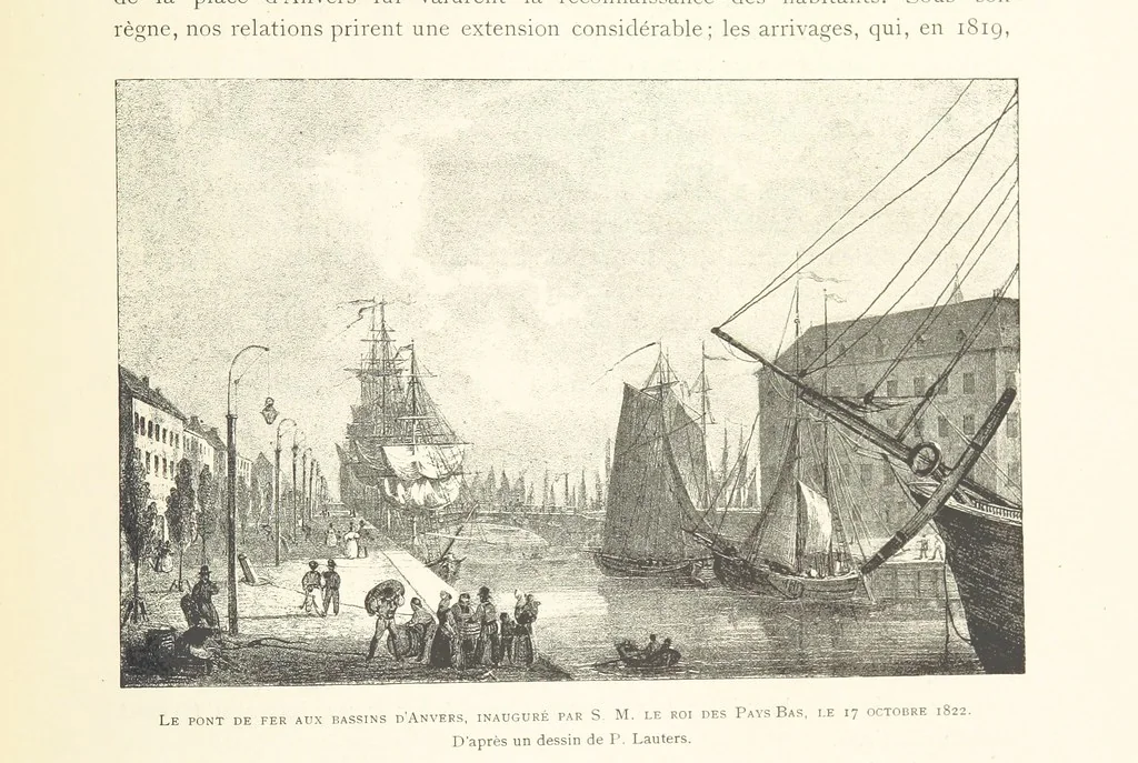 An illustration from Anvers à travers les âges, 1887, leaf 489