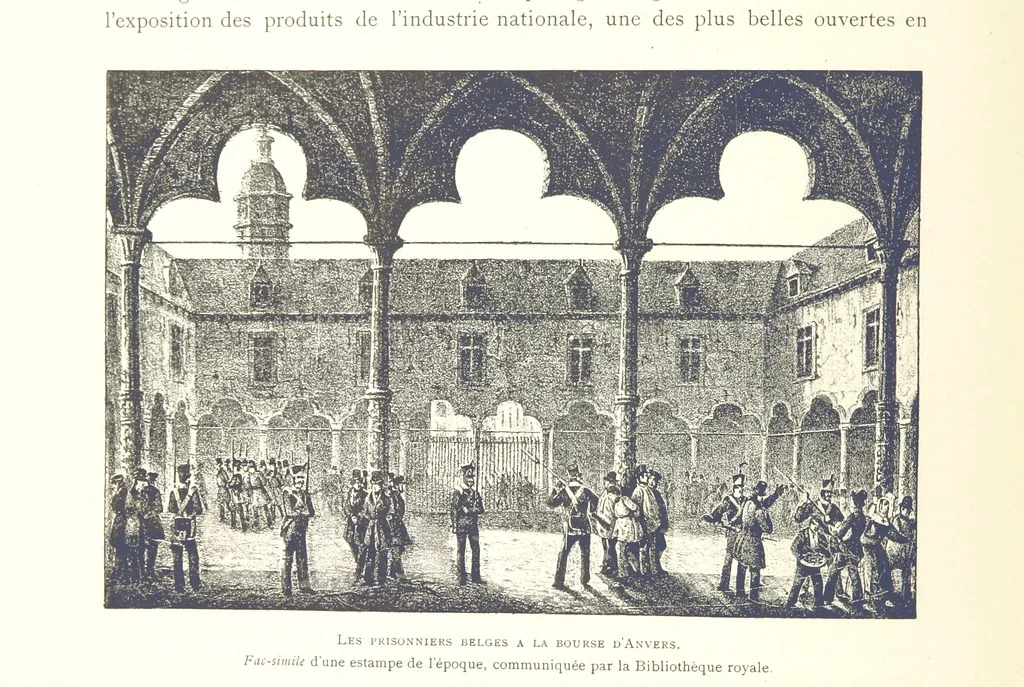An illustration from Anvers à travers les âges, 1887, leaf 500
