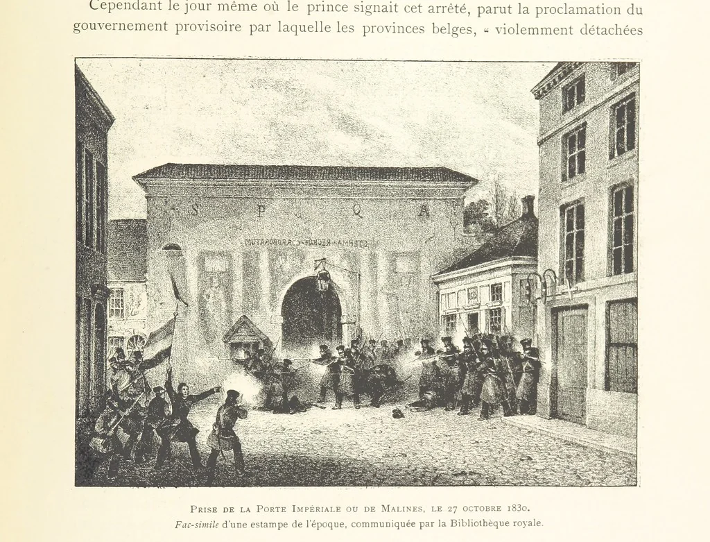 An illustration from Anvers à travers les âges, 1887, leaf 505