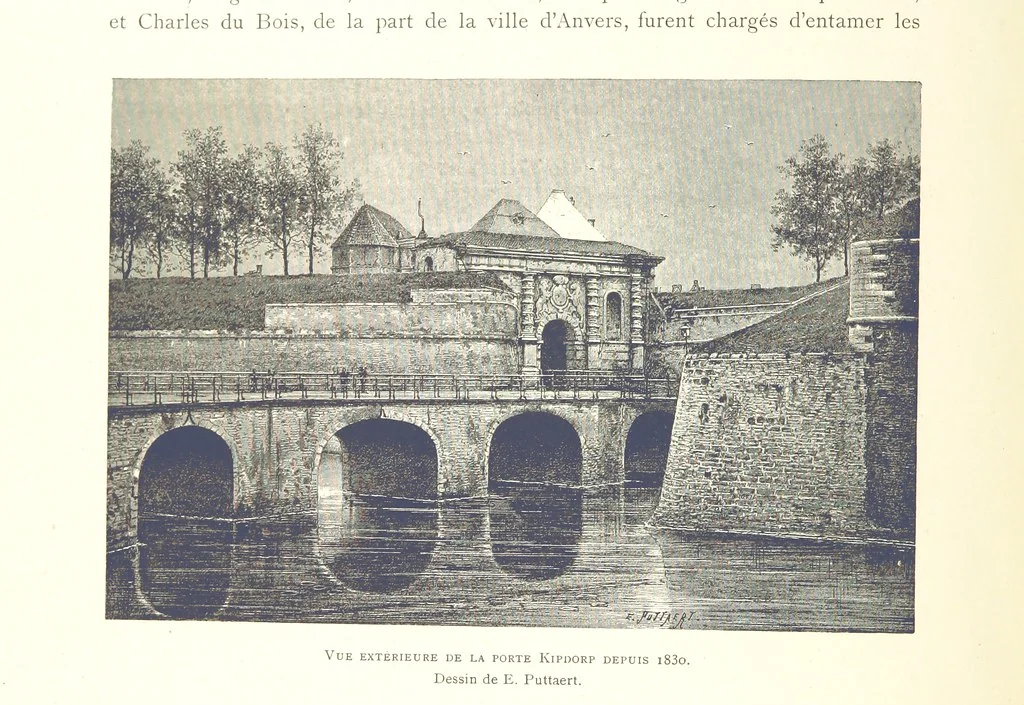 An illustration from Anvers à travers les âges, 1887, leaf 528